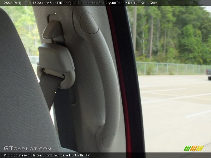 Inferno Red Crystal Pearl / Medium Slate Gray 2008 Dodge Ram 1500 Lone Star Edition Quad Cab