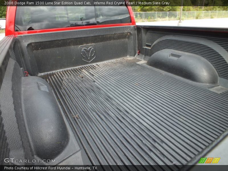 Inferno Red Crystal Pearl / Medium Slate Gray 2008 Dodge Ram 1500 Lone Star Edition Quad Cab