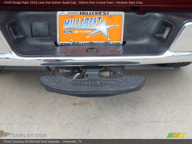 Inferno Red Crystal Pearl / Medium Slate Gray 2008 Dodge Ram 1500 Lone Star Edition Quad Cab