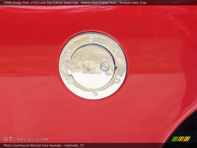 Inferno Red Crystal Pearl / Medium Slate Gray 2008 Dodge Ram 1500 Lone Star Edition Quad Cab