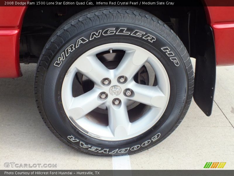Inferno Red Crystal Pearl / Medium Slate Gray 2008 Dodge Ram 1500 Lone Star Edition Quad Cab