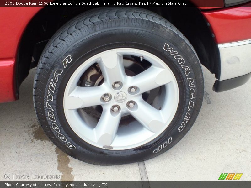 Inferno Red Crystal Pearl / Medium Slate Gray 2008 Dodge Ram 1500 Lone Star Edition Quad Cab