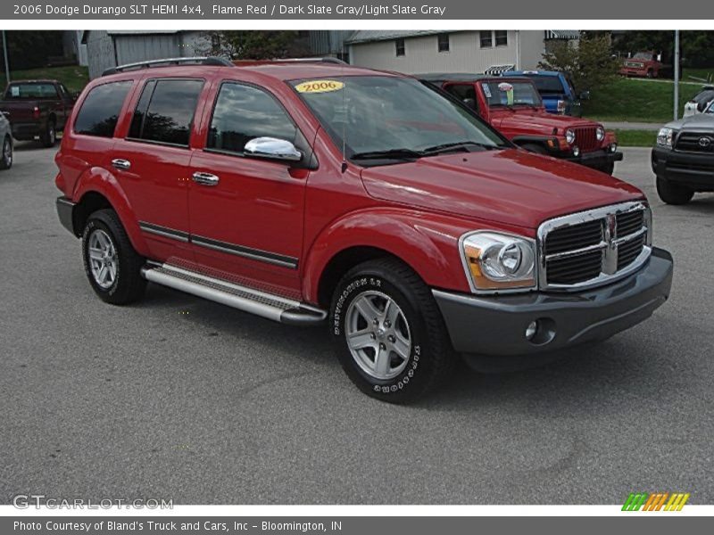 Flame Red / Dark Slate Gray/Light Slate Gray 2006 Dodge Durango SLT HEMI 4x4