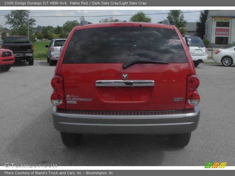 Flame Red / Dark Slate Gray/Light Slate Gray 2006 Dodge Durango SLT HEMI 4x4