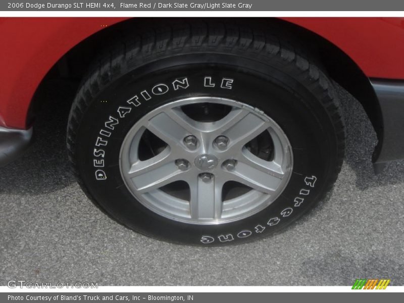Flame Red / Dark Slate Gray/Light Slate Gray 2006 Dodge Durango SLT HEMI 4x4