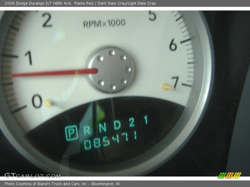 Flame Red / Dark Slate Gray/Light Slate Gray 2006 Dodge Durango SLT HEMI 4x4