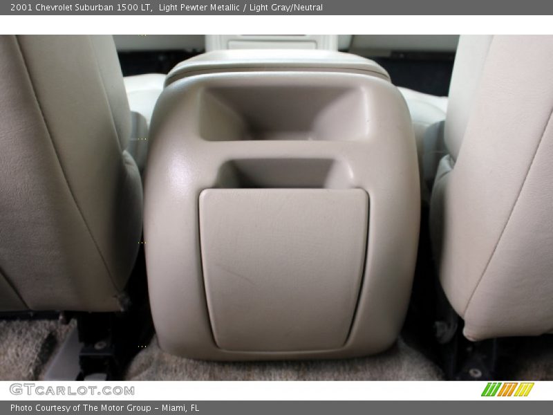 Light Pewter Metallic / Light Gray/Neutral 2001 Chevrolet Suburban 1500 LT