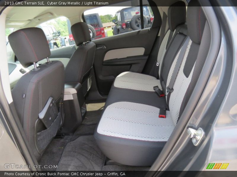 Cyber Gray Metallic / Light Titanium 2010 GMC Terrain SLE