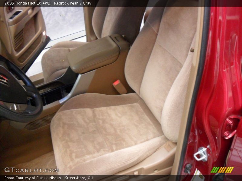 Redrock Pearl / Gray 2005 Honda Pilot EX 4WD