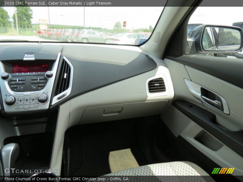 Cyber Gray Metallic / Light Titanium 2010 GMC Terrain SLE