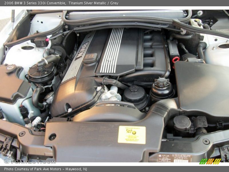 Titanium Silver Metallic / Grey 2006 BMW 3 Series 330i Convertible