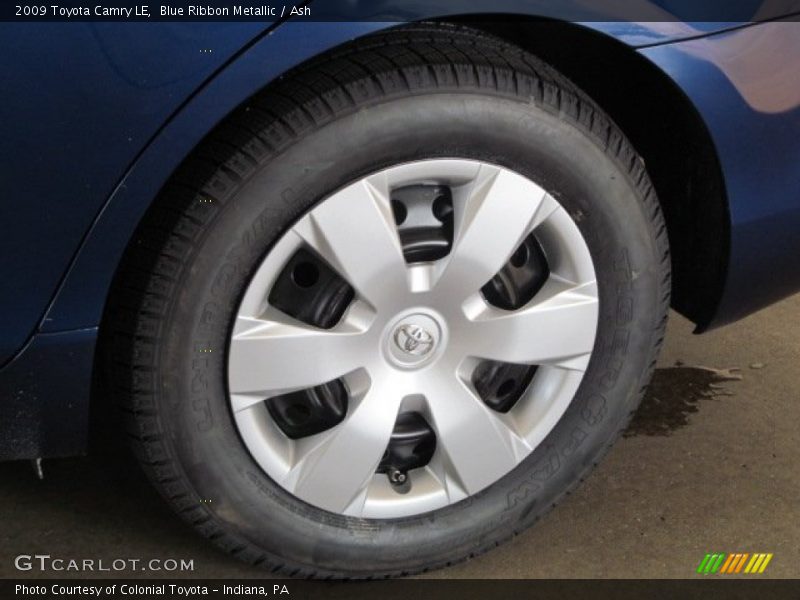 Blue Ribbon Metallic / Ash 2009 Toyota Camry LE