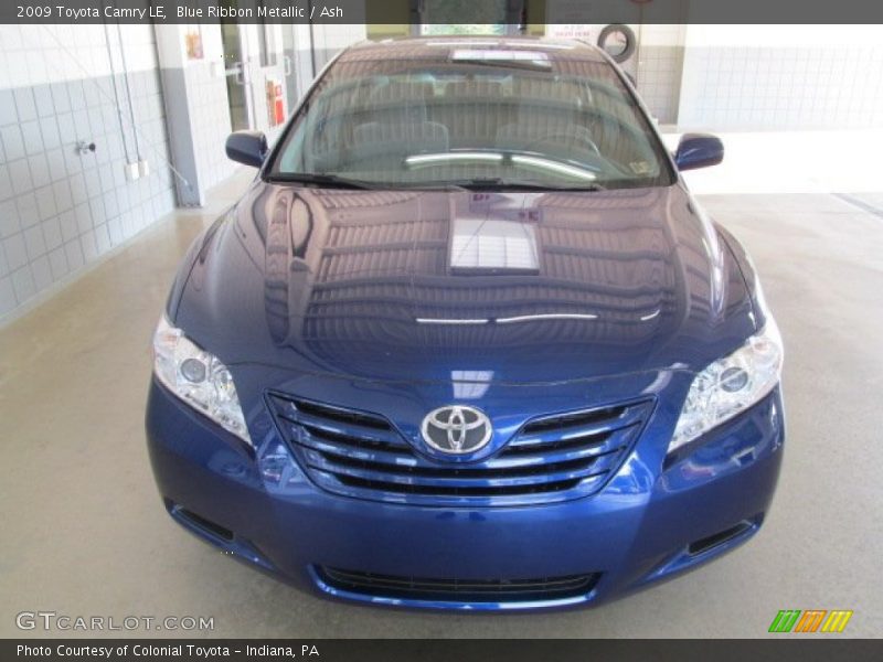 Blue Ribbon Metallic / Ash 2009 Toyota Camry LE