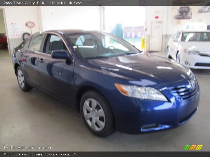 Blue Ribbon Metallic / Ash 2009 Toyota Camry LE