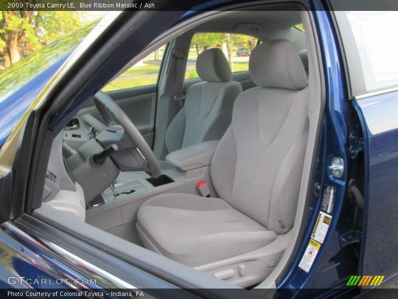 Blue Ribbon Metallic / Ash 2009 Toyota Camry LE