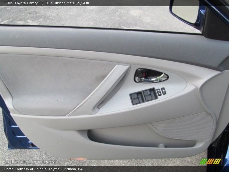 Blue Ribbon Metallic / Ash 2009 Toyota Camry LE