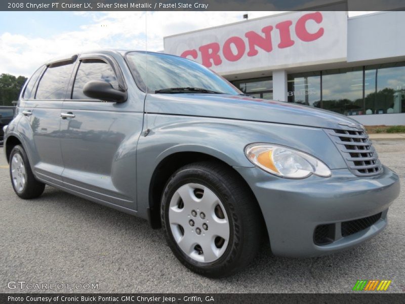 Silver Steel Metallic / Pastel Slate Gray 2008 Chrysler PT Cruiser LX