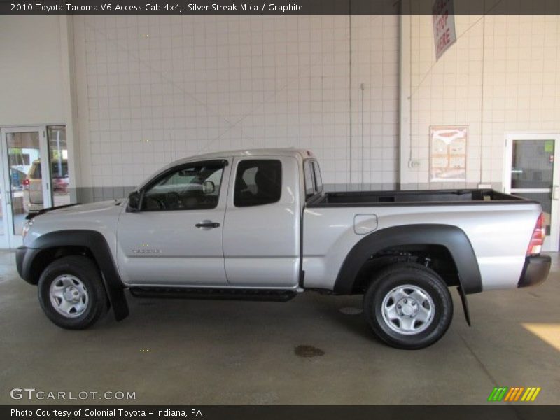 Silver Streak Mica / Graphite 2010 Toyota Tacoma V6 Access Cab 4x4