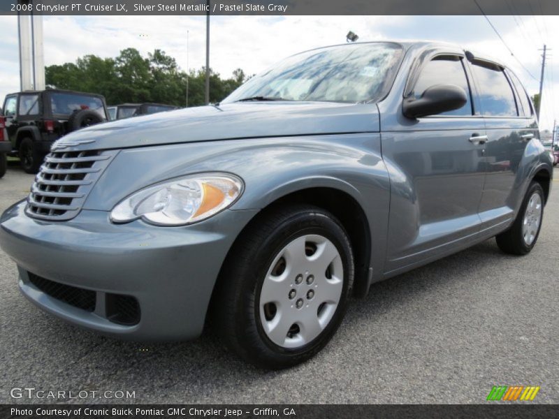 Silver Steel Metallic / Pastel Slate Gray 2008 Chrysler PT Cruiser LX