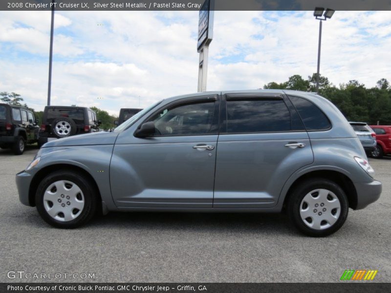 Silver Steel Metallic / Pastel Slate Gray 2008 Chrysler PT Cruiser LX