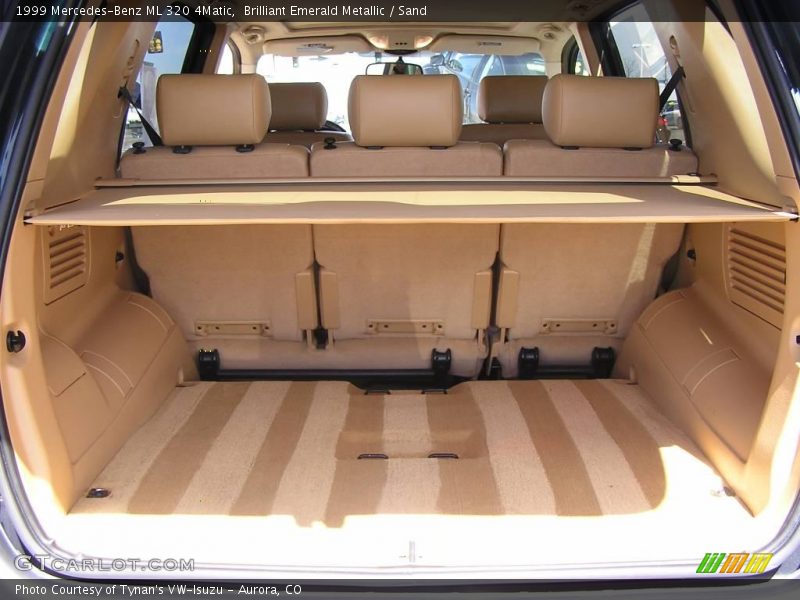 Brilliant Emerald Metallic / Sand 1999 Mercedes-Benz ML 320 4Matic