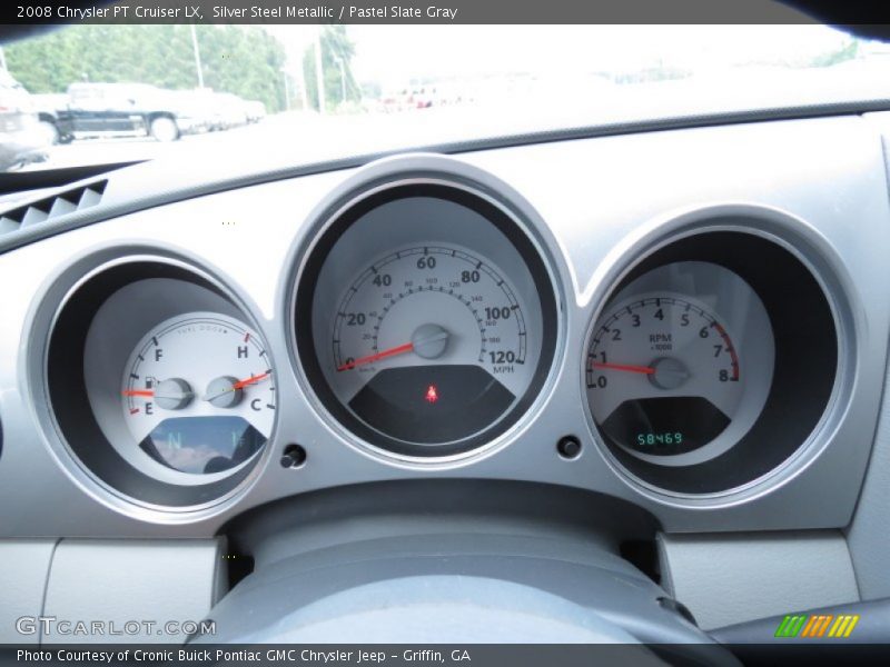 Silver Steel Metallic / Pastel Slate Gray 2008 Chrysler PT Cruiser LX