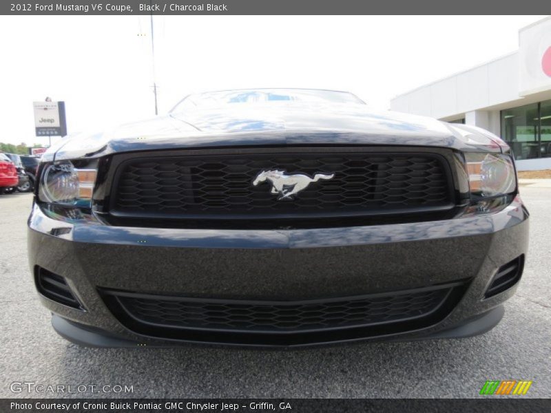 Black / Charcoal Black 2012 Ford Mustang V6 Coupe