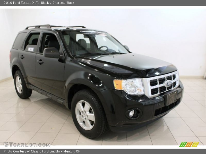 Black / Charcoal Black 2010 Ford Escape XLT