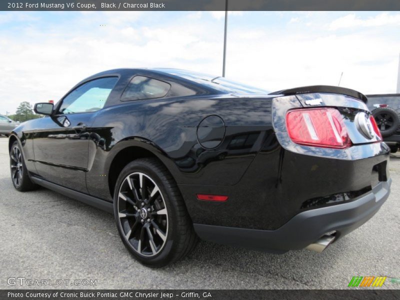 Black / Charcoal Black 2012 Ford Mustang V6 Coupe