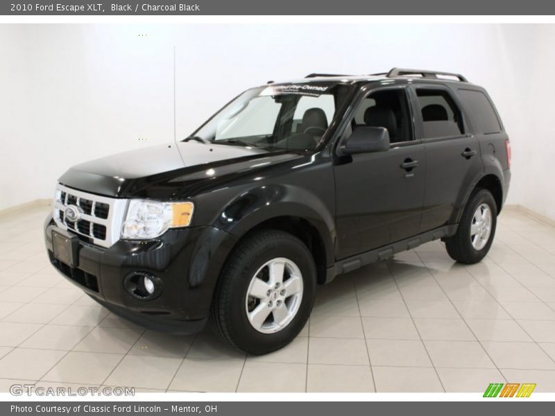 Black / Charcoal Black 2010 Ford Escape XLT