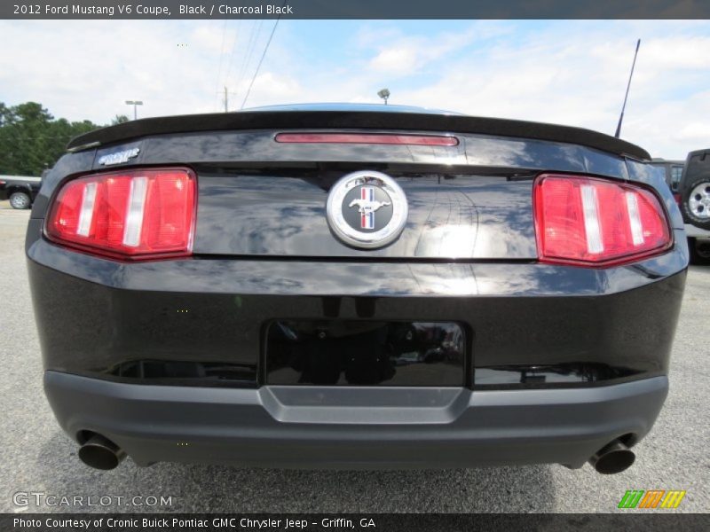 Black / Charcoal Black 2012 Ford Mustang V6 Coupe