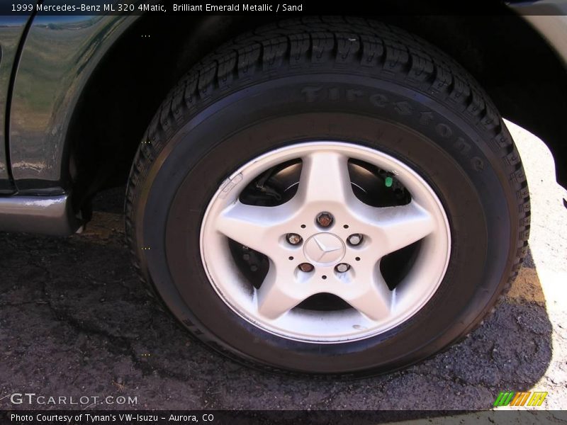 Brilliant Emerald Metallic / Sand 1999 Mercedes-Benz ML 320 4Matic