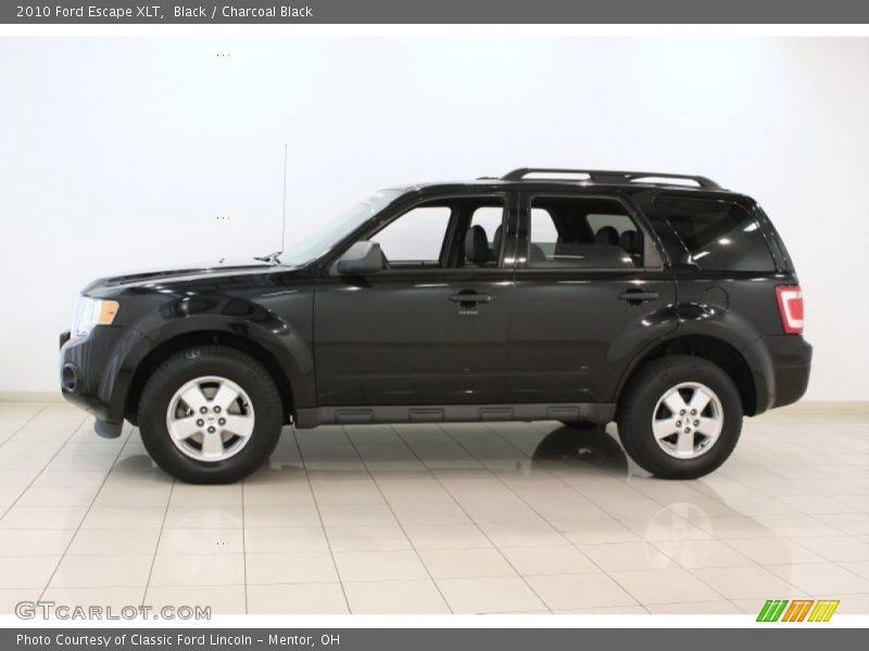 Black / Charcoal Black 2010 Ford Escape XLT