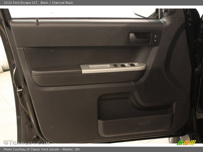 Black / Charcoal Black 2010 Ford Escape XLT