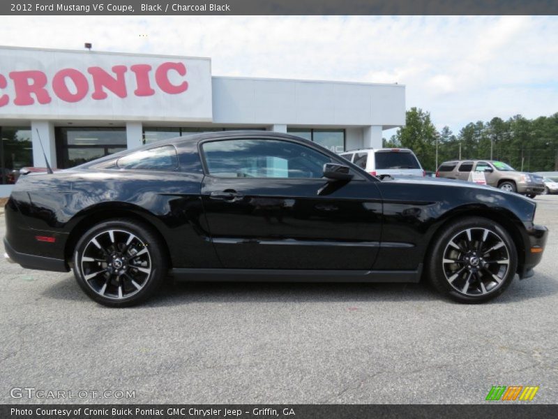 Black / Charcoal Black 2012 Ford Mustang V6 Coupe