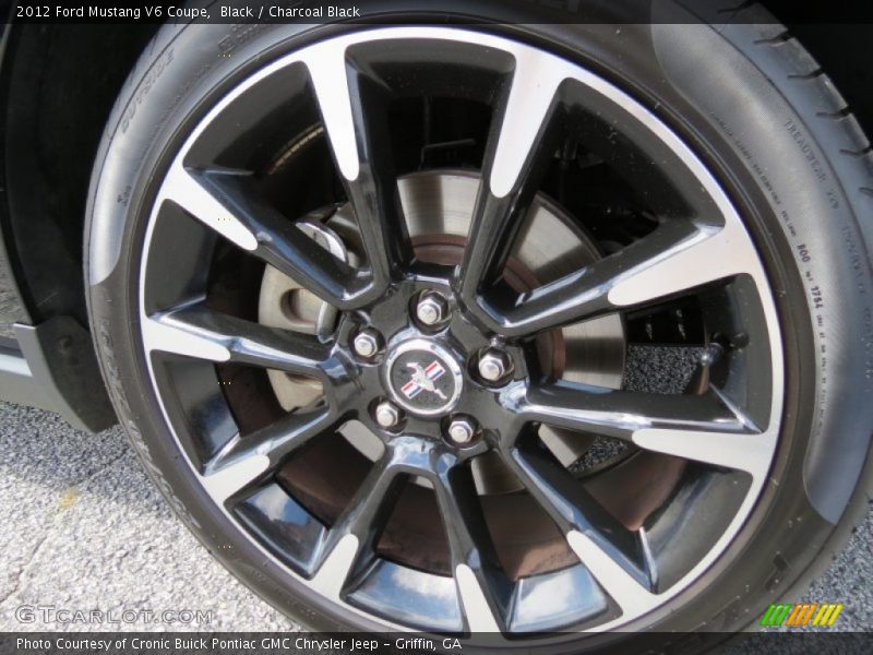 Black / Charcoal Black 2012 Ford Mustang V6 Coupe