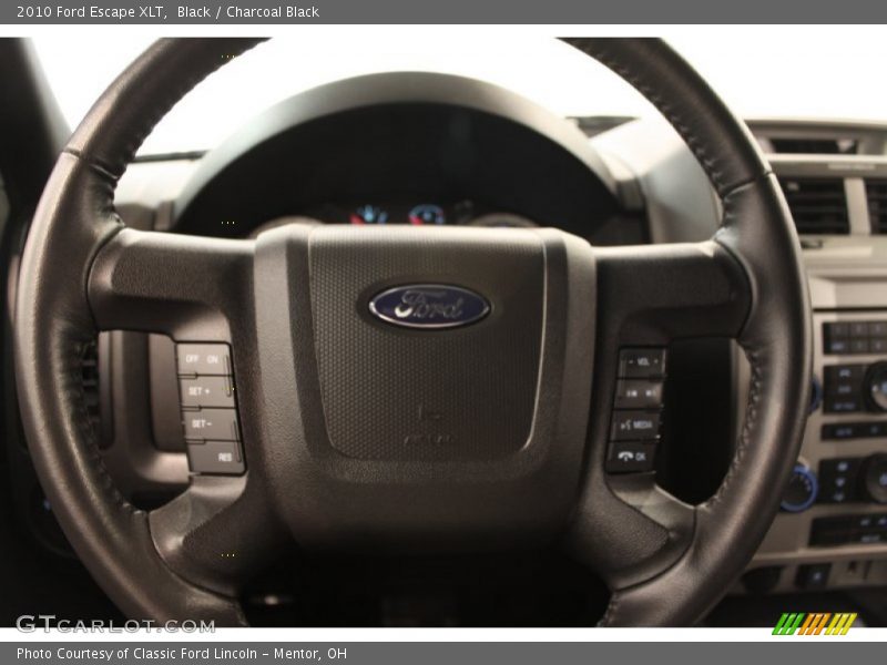 Black / Charcoal Black 2010 Ford Escape XLT