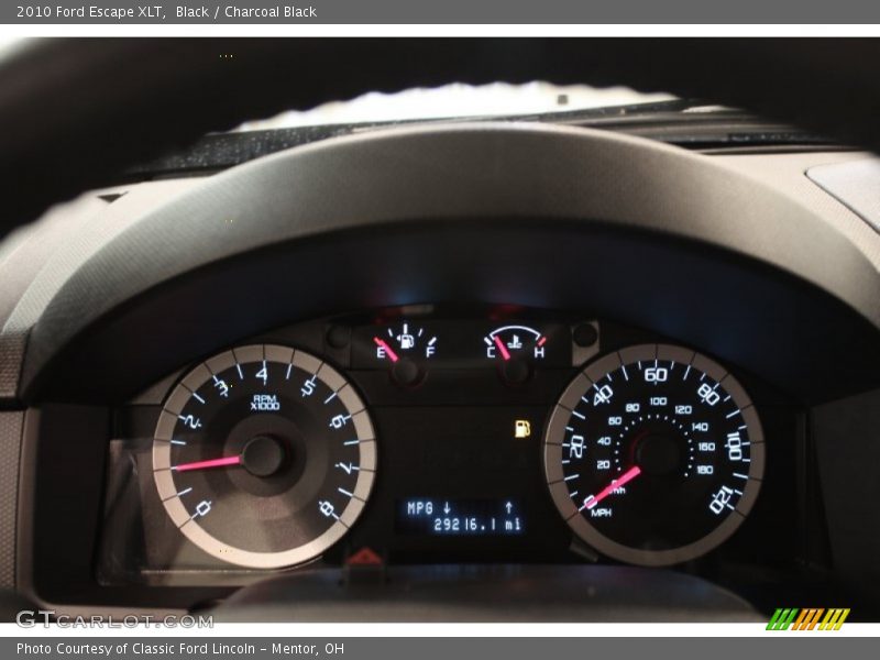 Black / Charcoal Black 2010 Ford Escape XLT