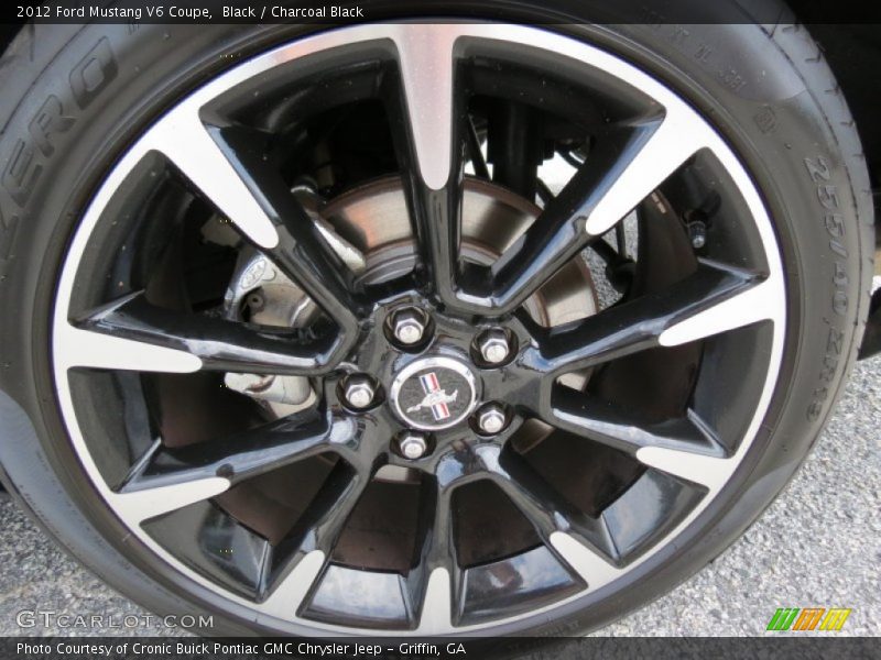 Black / Charcoal Black 2012 Ford Mustang V6 Coupe
