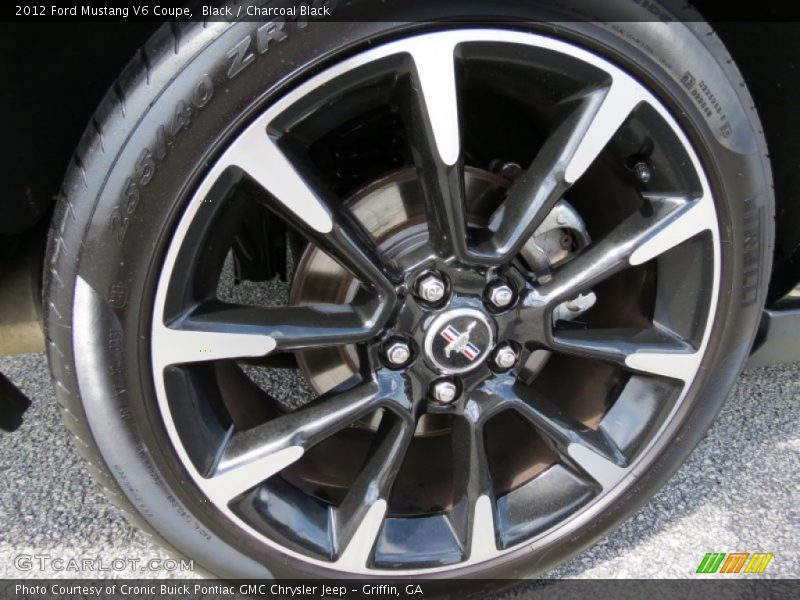Black / Charcoal Black 2012 Ford Mustang V6 Coupe