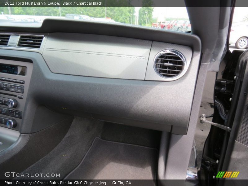 Black / Charcoal Black 2012 Ford Mustang V6 Coupe