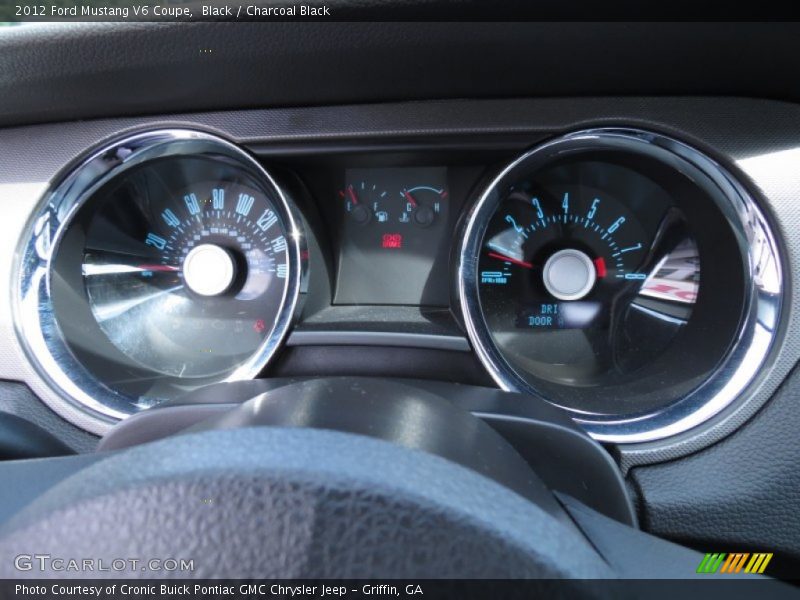 Black / Charcoal Black 2012 Ford Mustang V6 Coupe
