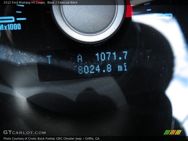 Black / Charcoal Black 2012 Ford Mustang V6 Coupe