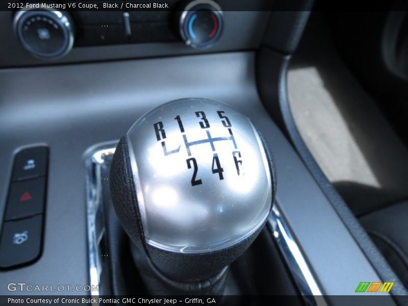 Black / Charcoal Black 2012 Ford Mustang V6 Coupe