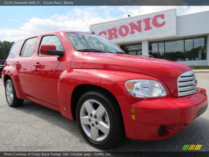 Victory Red / Ebony 2010 Chevrolet HHR LT