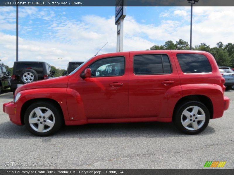 Victory Red / Ebony 2010 Chevrolet HHR LT