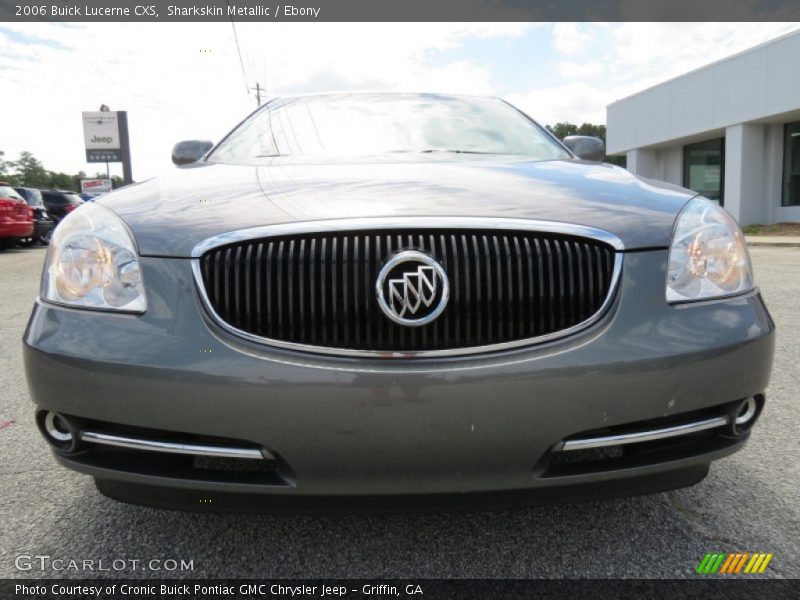 Sharkskin Metallic / Ebony 2006 Buick Lucerne CXS