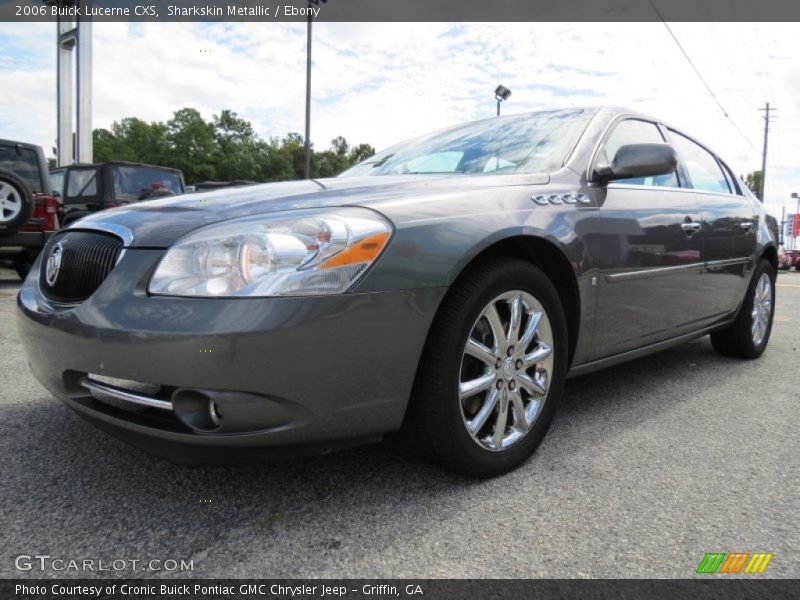 Sharkskin Metallic / Ebony 2006 Buick Lucerne CXS