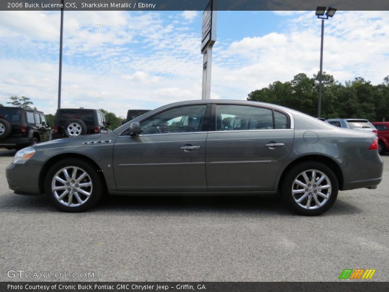 Sharkskin Metallic / Ebony 2006 Buick Lucerne CXS