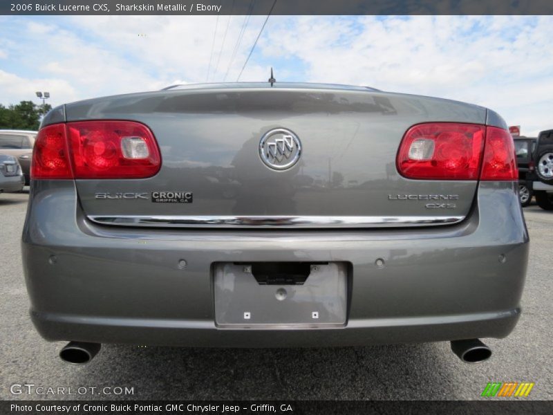 Sharkskin Metallic / Ebony 2006 Buick Lucerne CXS